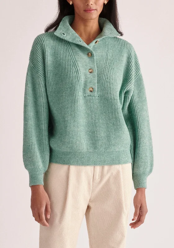 Button Neck Jumper