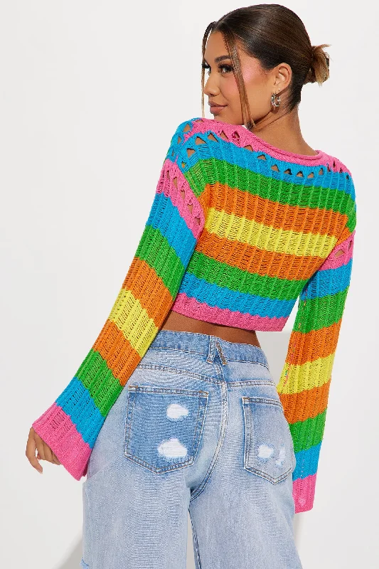 Day By Day Sweater - Multi Color