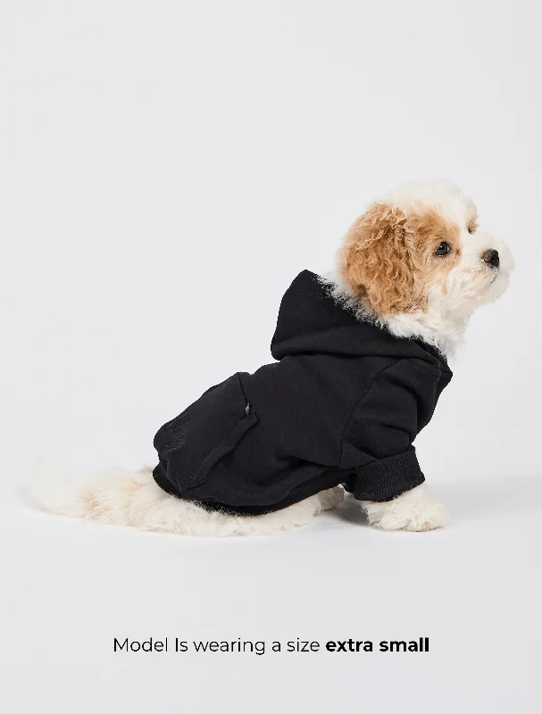 Dog Cloud Hoodie - Onyx Black