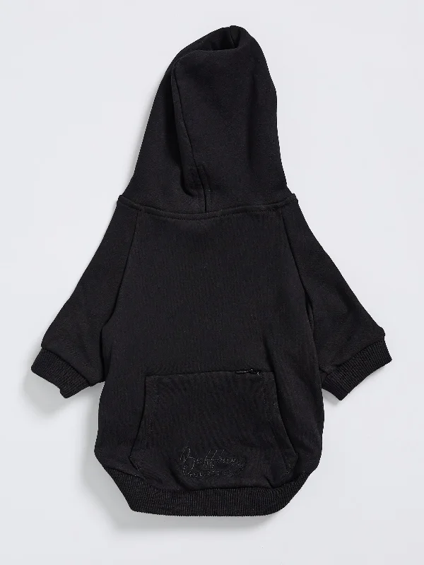 Dog Cloud Hoodie - Onyx Black