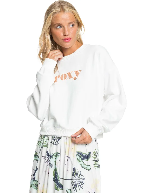 Roxy Break Away Organic Fleece Crew