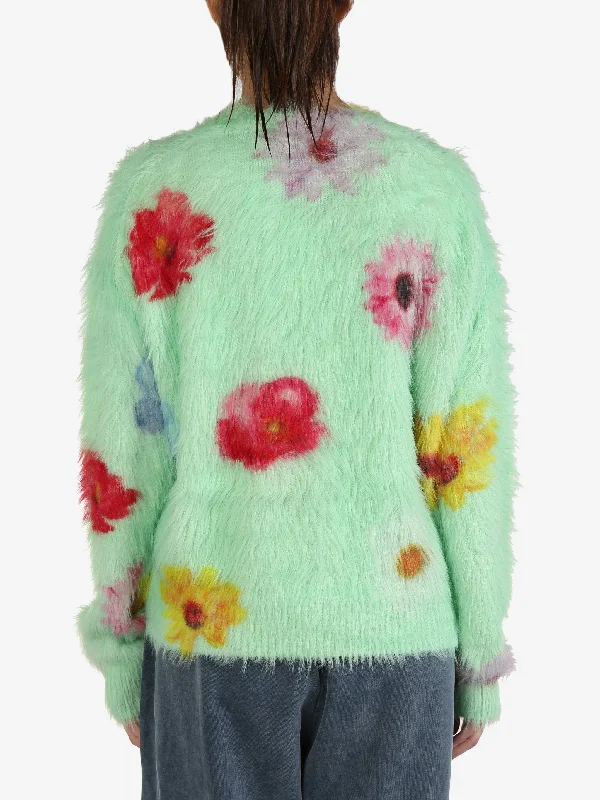 ACNE STUDIOS Women Printed Fluffy Jumper