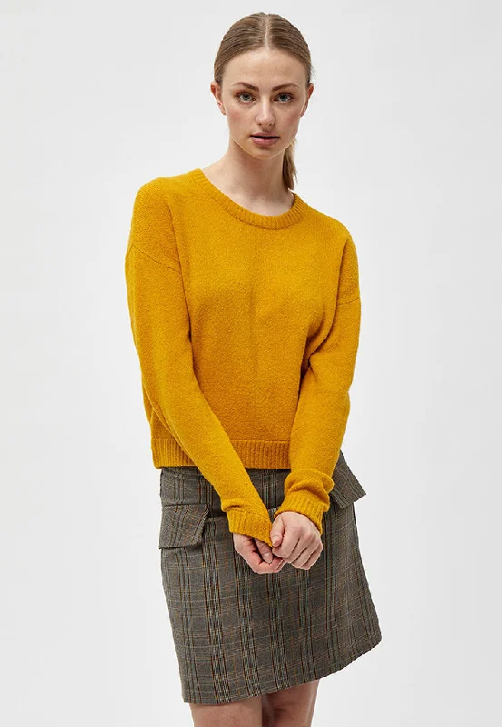 Aurora O-neck Pullover - NARCISSUS YELLOW