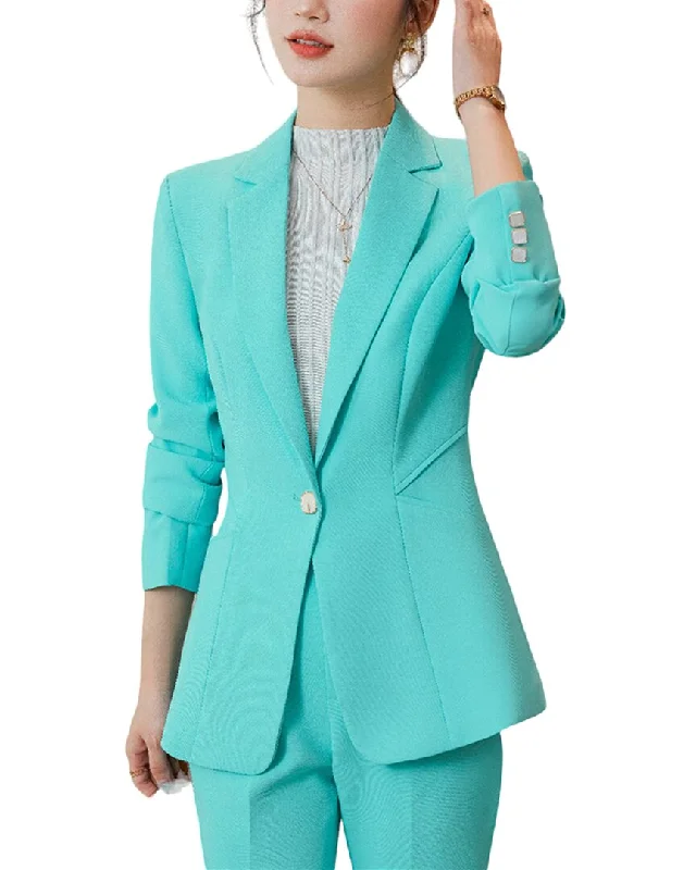 Bossy Chic 2pc Blazer & Pant Set