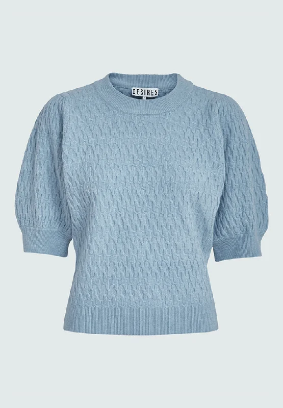 DSPalissa Pullover - Dusty Blue Melange