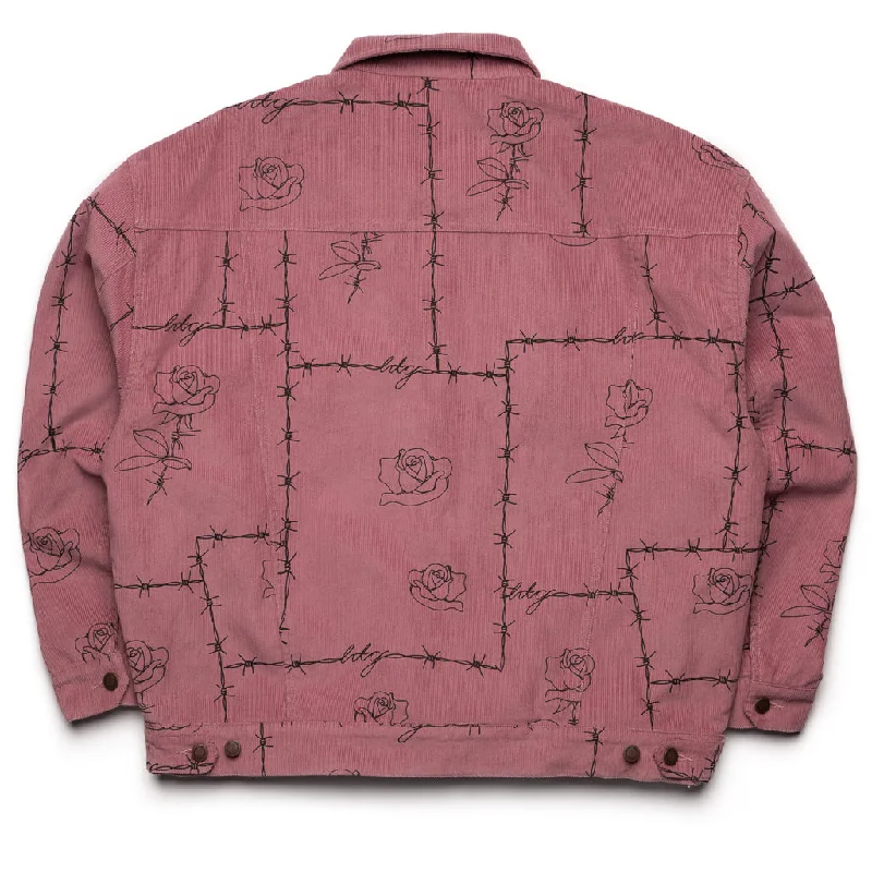 Honor The Gift Trucker Jacket - Mauve