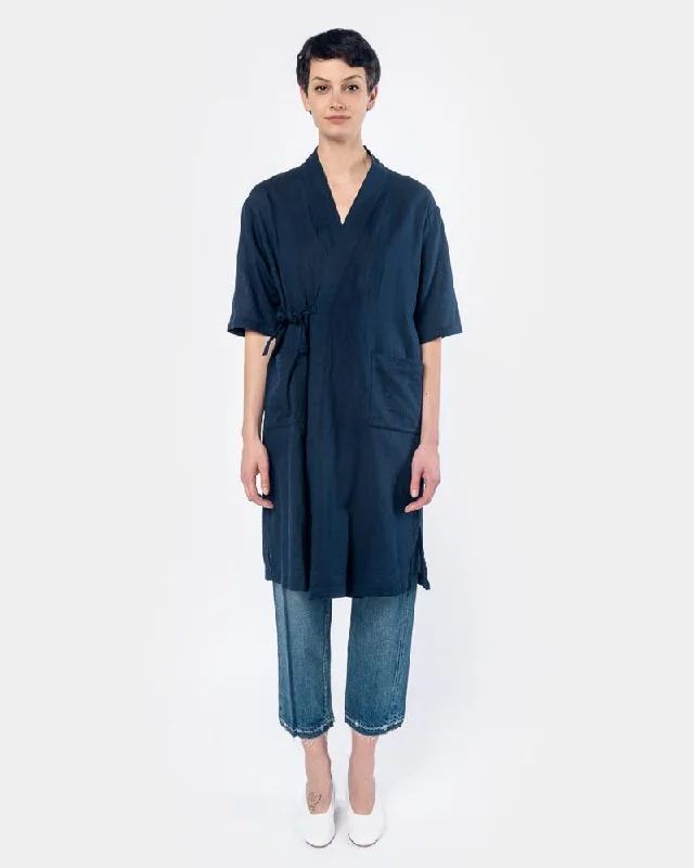 Jinbei Robe in Navy