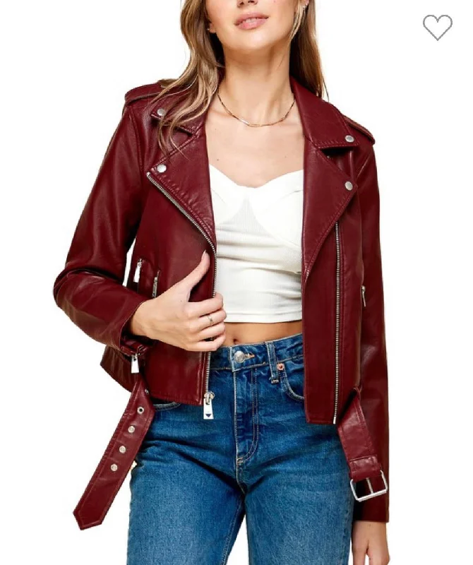 Moto Jacket Vegan Leather