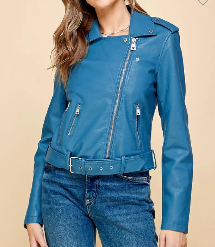 Moto Jacket Vegan Leather