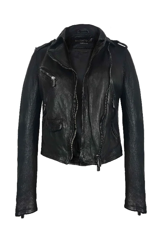 Numero 10 Picasso Lamb Leather Jacket