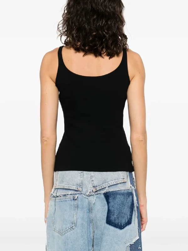 OFF-WHITE Women Off Stamp Rib Tank Top