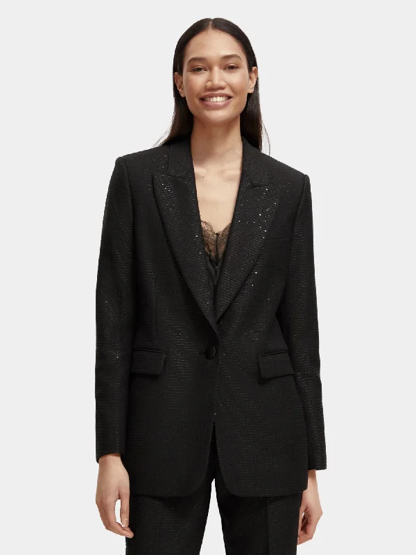 Sequin blazer