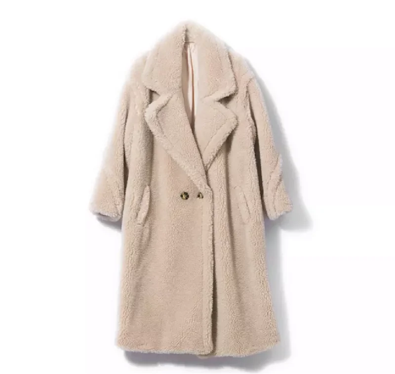 Teddy Coat Real Wool