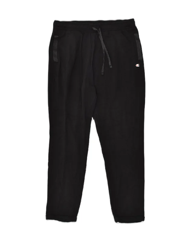 CHAMPION Womens Tracksuit Trousers UK 18 XL Black