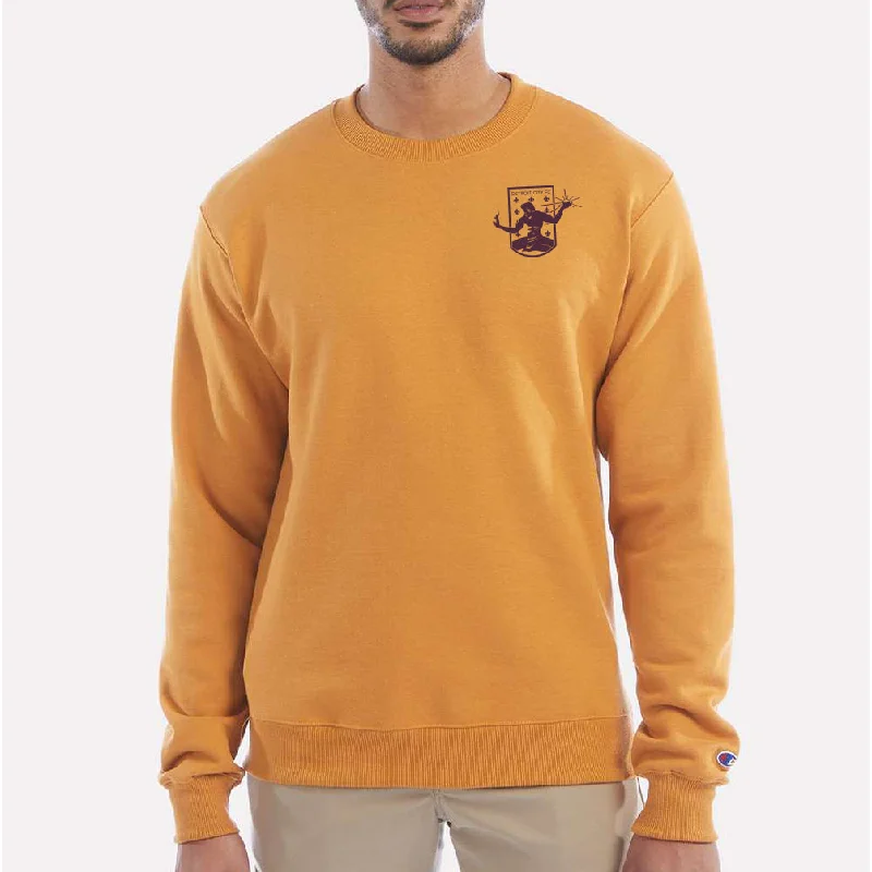 DCFC Champion Embroidered Crew- Gold