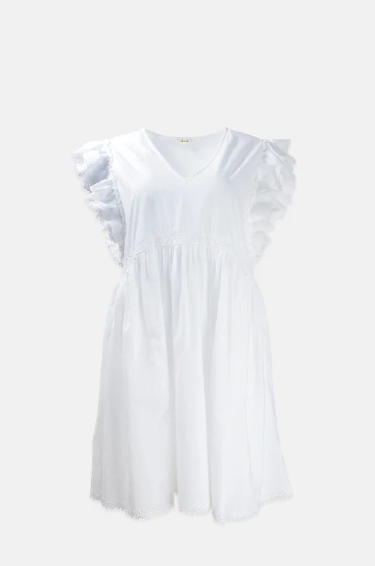 Dimmie Dress White