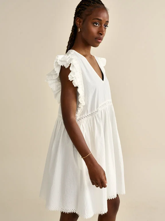 Dimmie Dress White