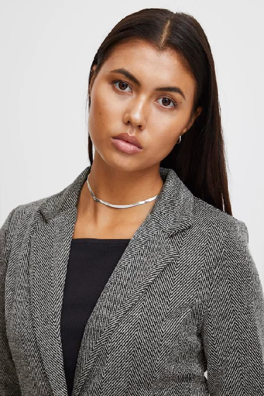 Ichi Kate Structured Blazer