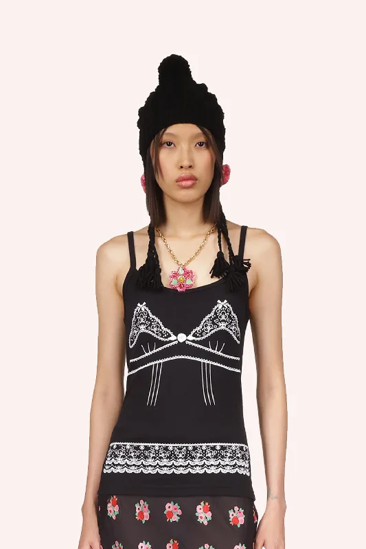 Lingerie Printed Tank Top