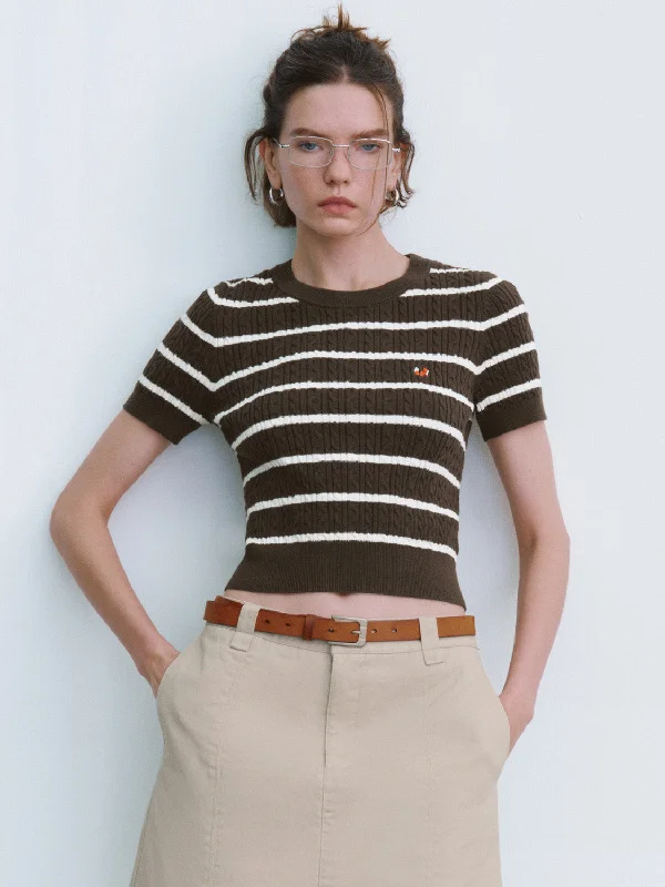 Brown Striped / XS