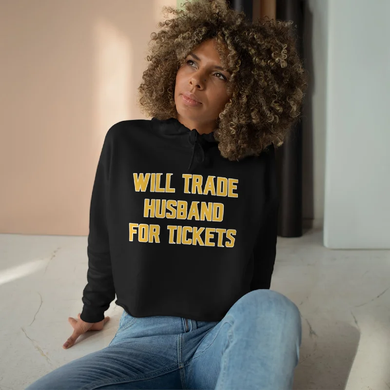 Crop Hoodie - Husband for Tickets