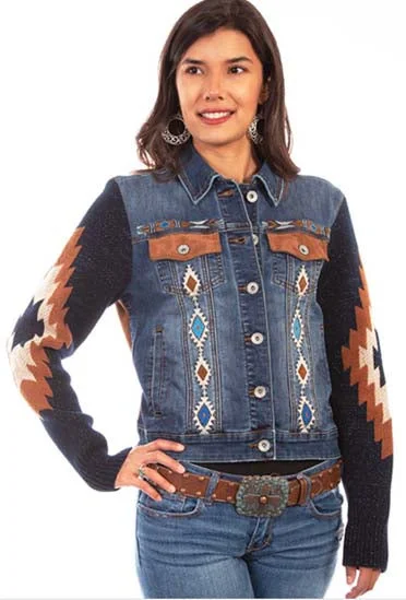 Scully Aztec Embroidered Jacket