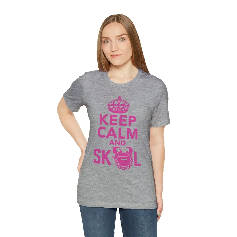 Unisex Jersey Short Sleeve Tee - Keep Calm