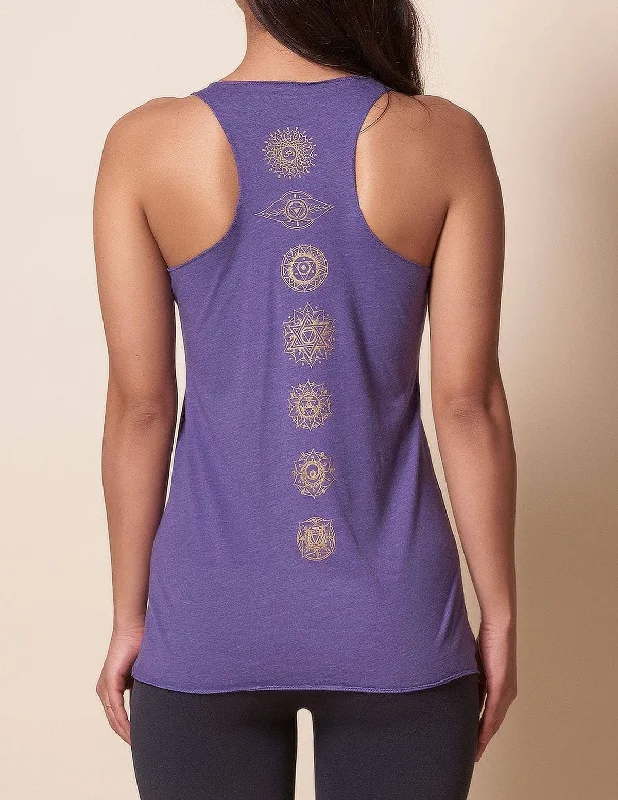 Chakra Tri-Blend Racerback Tank