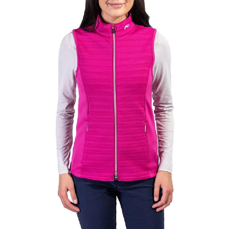 KJUS Women's Gianna Lightweight Vest - Pomegranate Melange