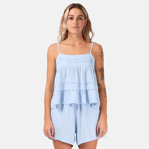 RPM Charlie Singlet - Baby Blue