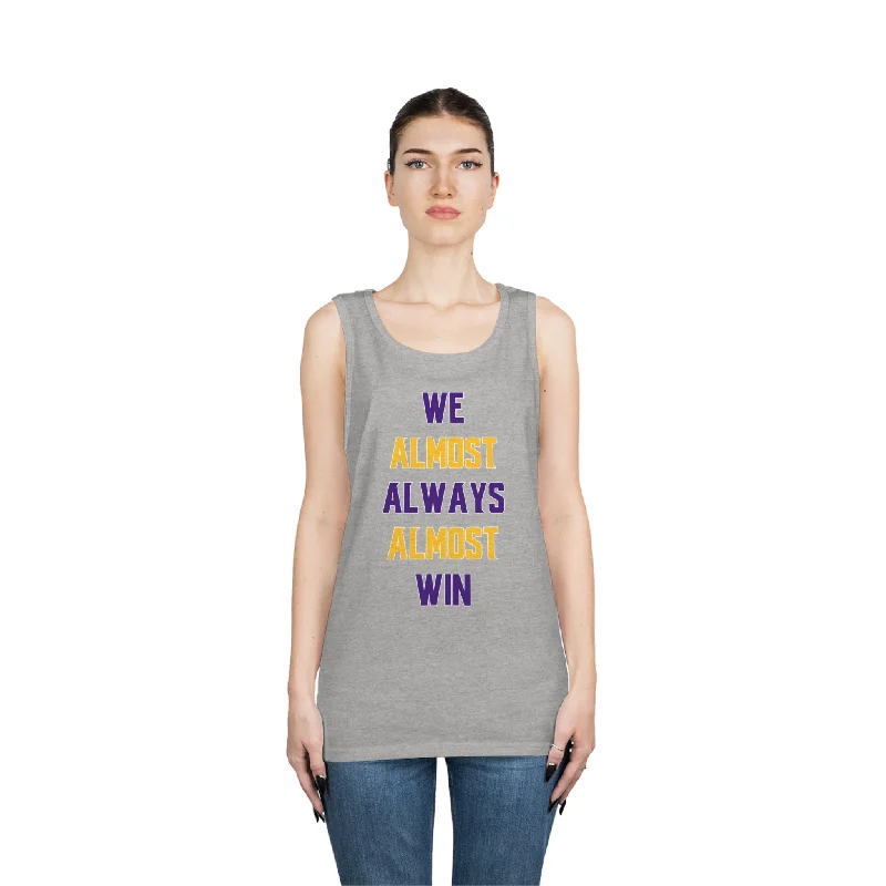 Unisex Heavy Cotton Tank Top - ALMOST