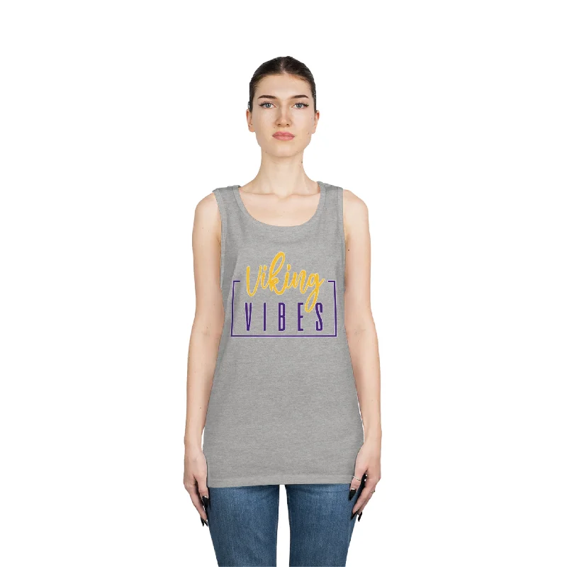 Unisex Heavy Cotton Tank Top - Vibes