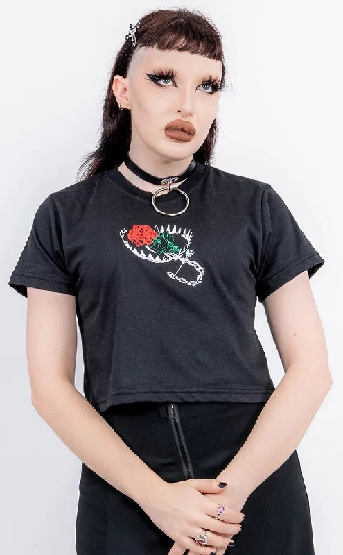 Violent Delights Crop Tee