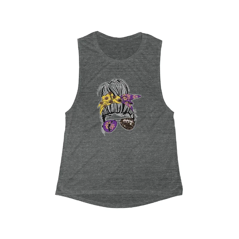 Women's Flowy Scoop Muscle Tank - Girlll!