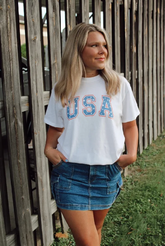 4th of July USA Short Sleeve Tee