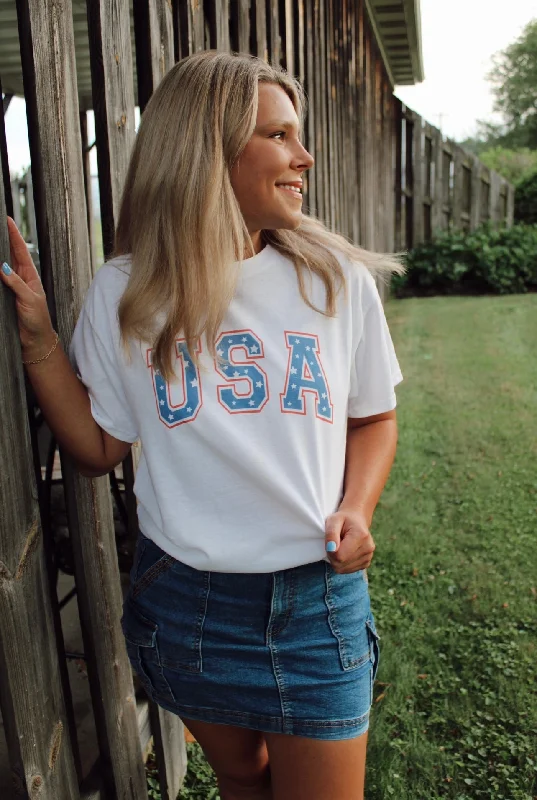 4th of July USA Short Sleeve Tee