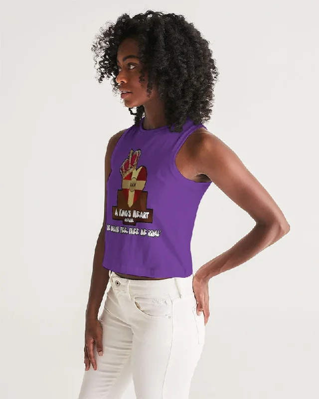 AKH Purple Women's Cropped Tank