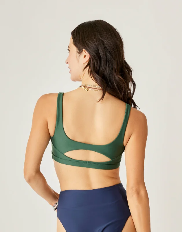 Korbyn Compression Top: Cilantro