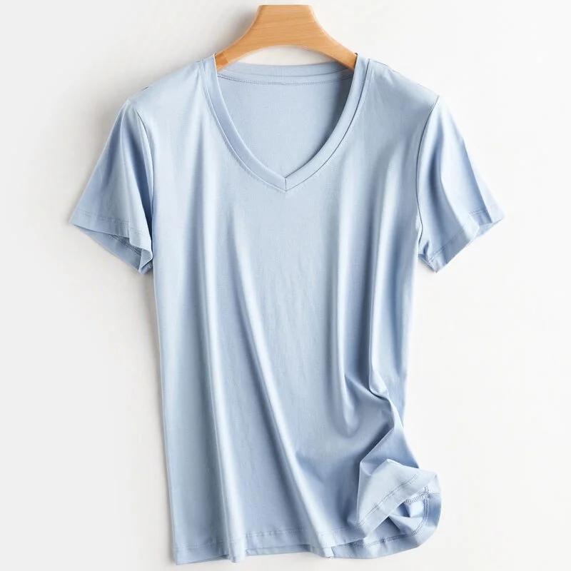 Sky Blue  V-Neck / S