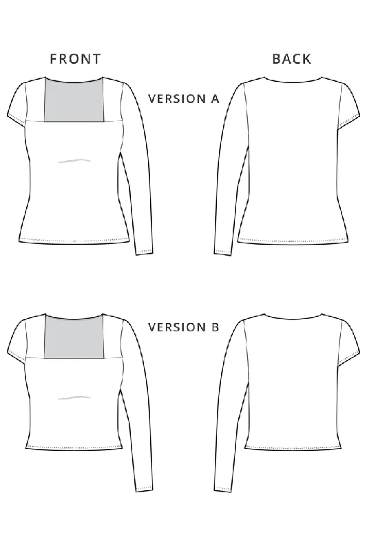 PDF Pattern - Brigit Tee | Pattern Scout