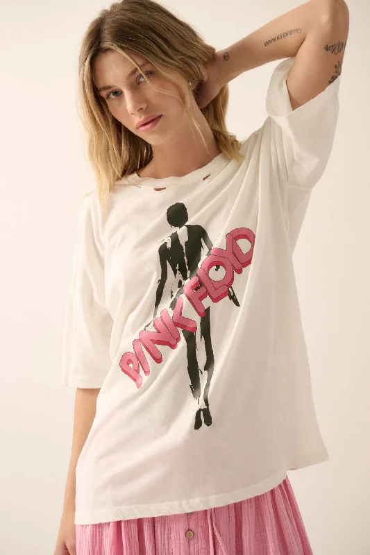 Pink Floyd Shine On Distressed Oversize Graphic Tee