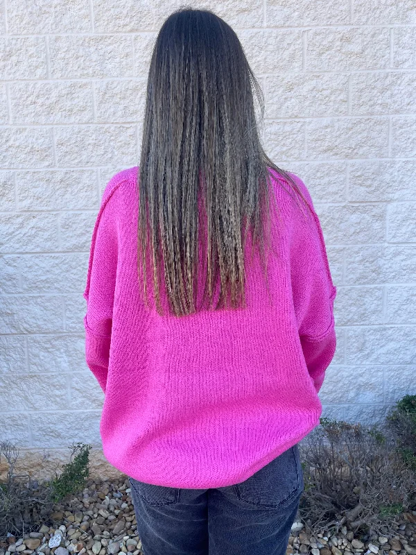 Sweet Escape Pink Sweater