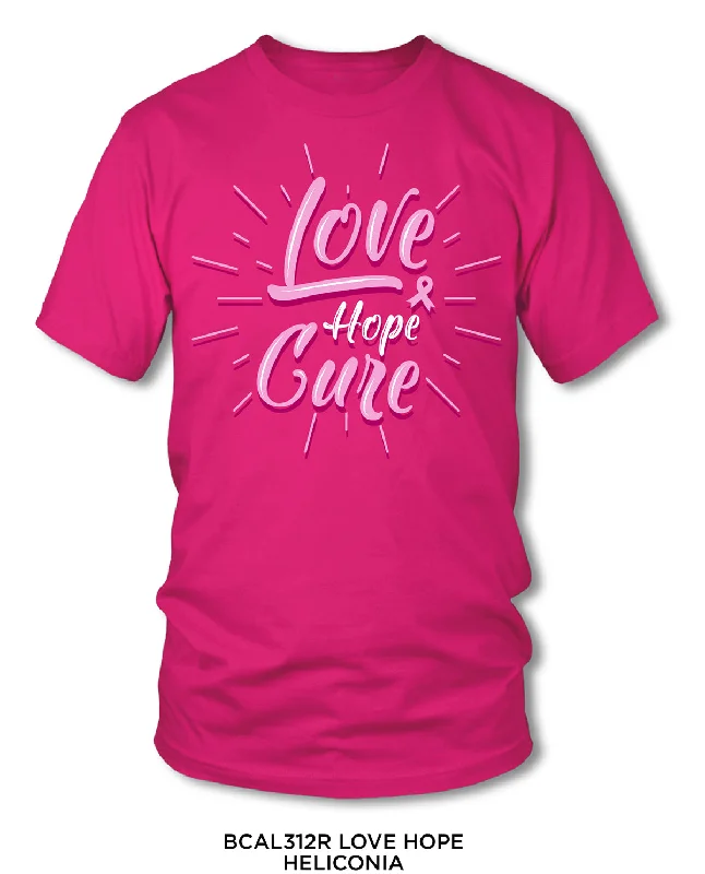 Women's Love Hope Short Sleeve Screen Tee