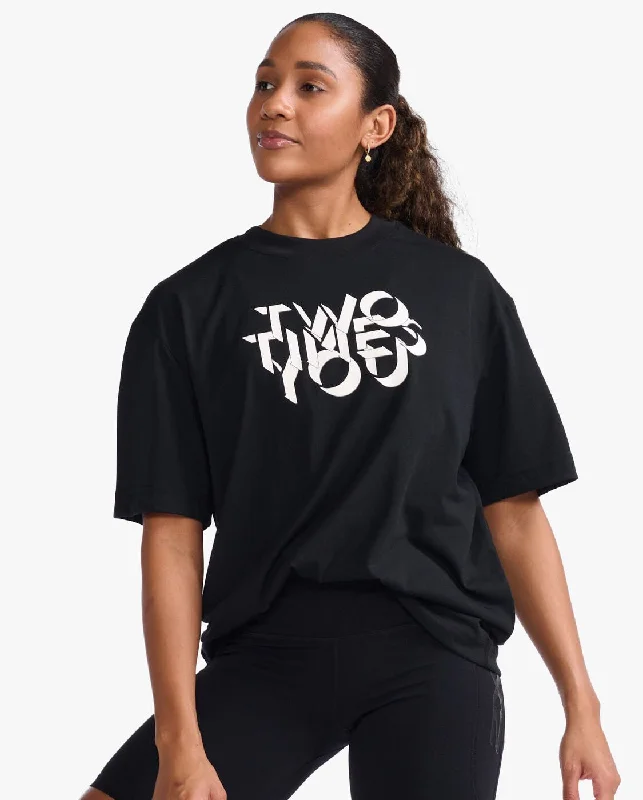 Womens Form Boyfriend Tee - Black