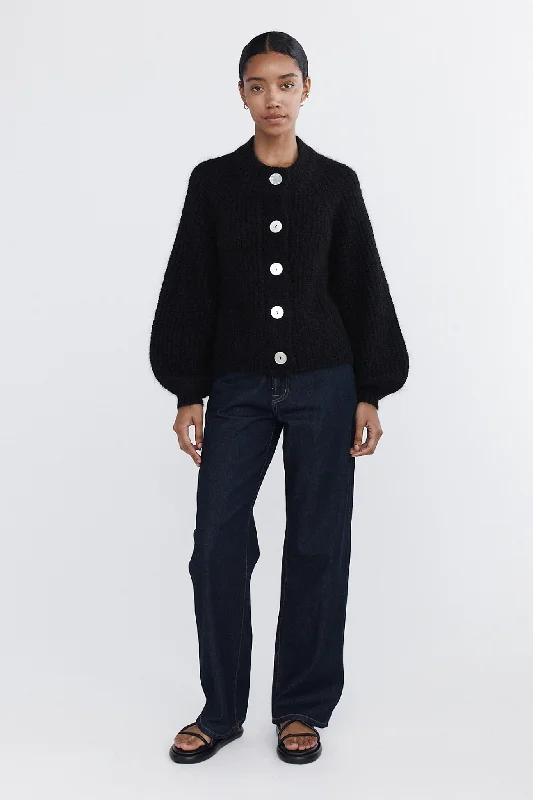 CAIT CARDIGAN - BLACK