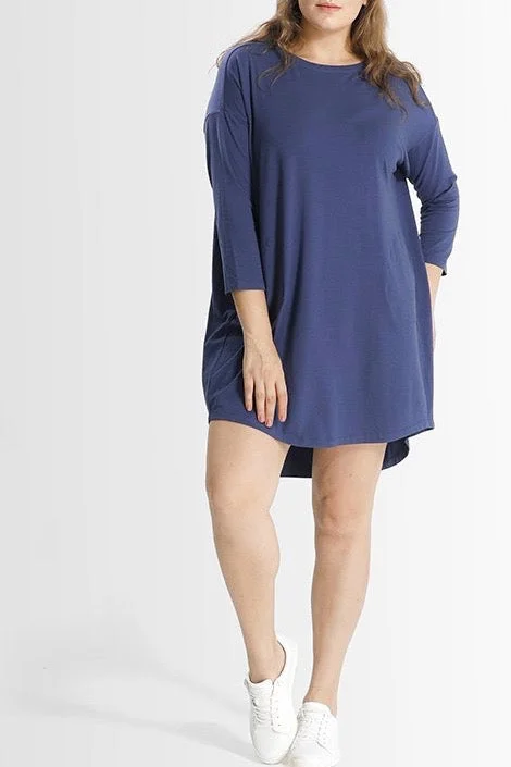 Shegul Khrstyana Knit Dress - Blue