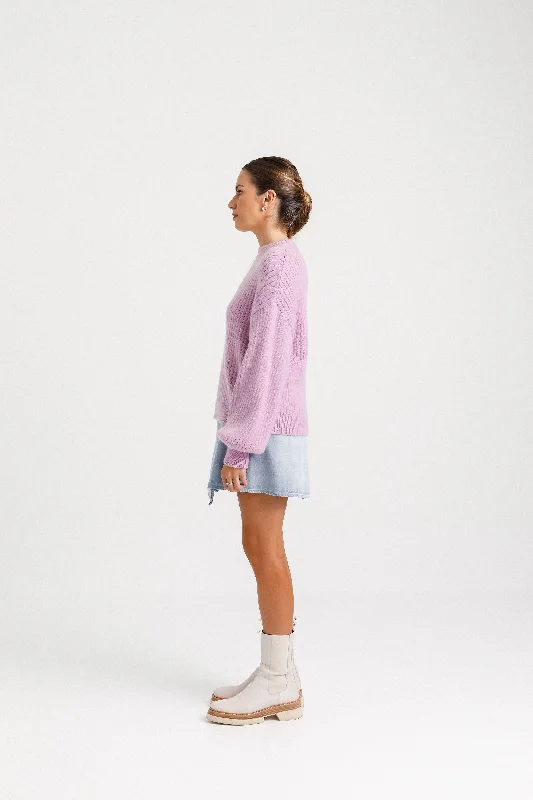 Emmie Knit - Sale - Lilac