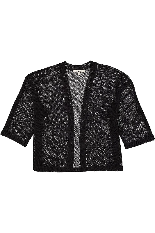 Garcia Summer Cardigan- Black