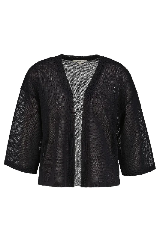 Garcia Summer Cardigan- Black