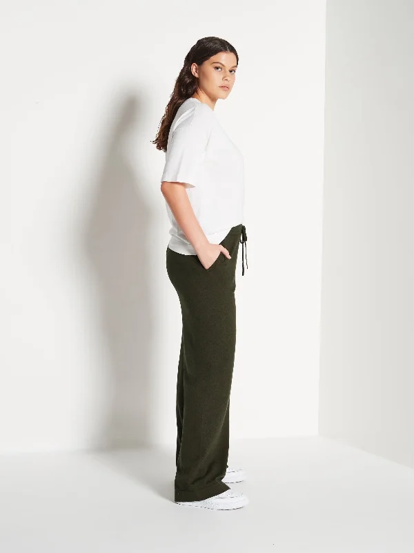 JHL Wide Trackpant (Cotton Cashmere) Spruce